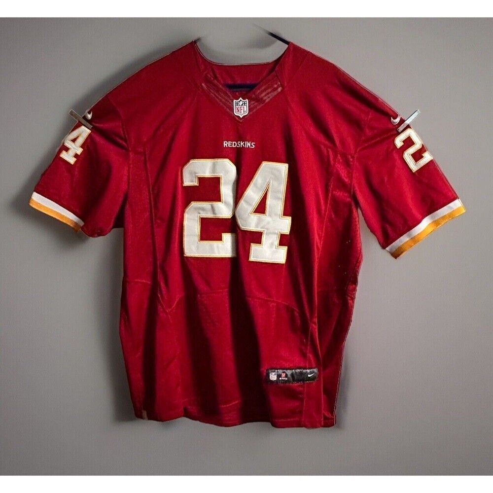 Nike NFL Redskins Jersey NFL Players No Size Tag 53 Inch Chest Norman 24 ￼